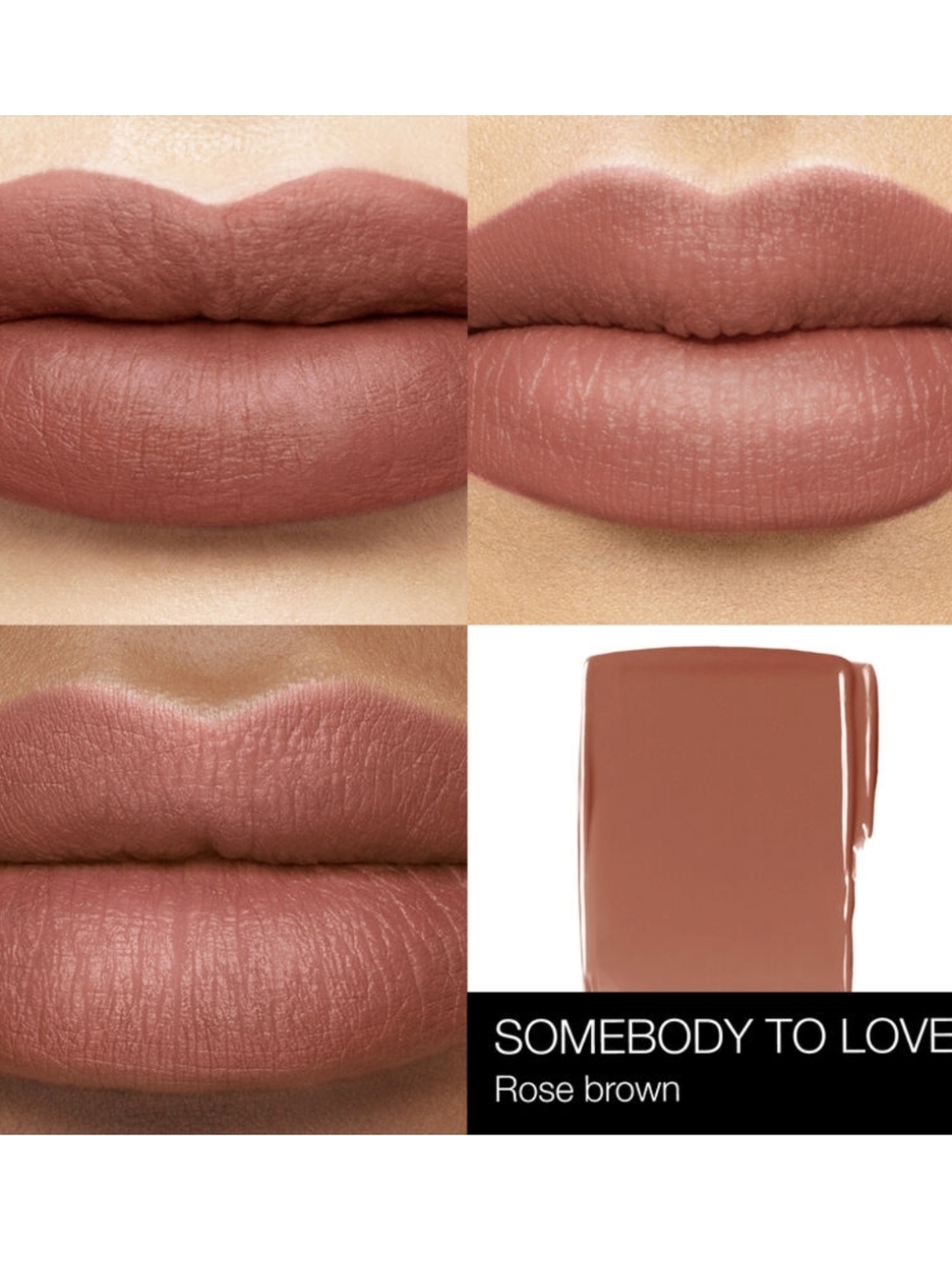 NARS Powermatte Lip Pigment: Somebody To Love (Rose Brown 601) .18oz, NIB - Picture 3 of 5